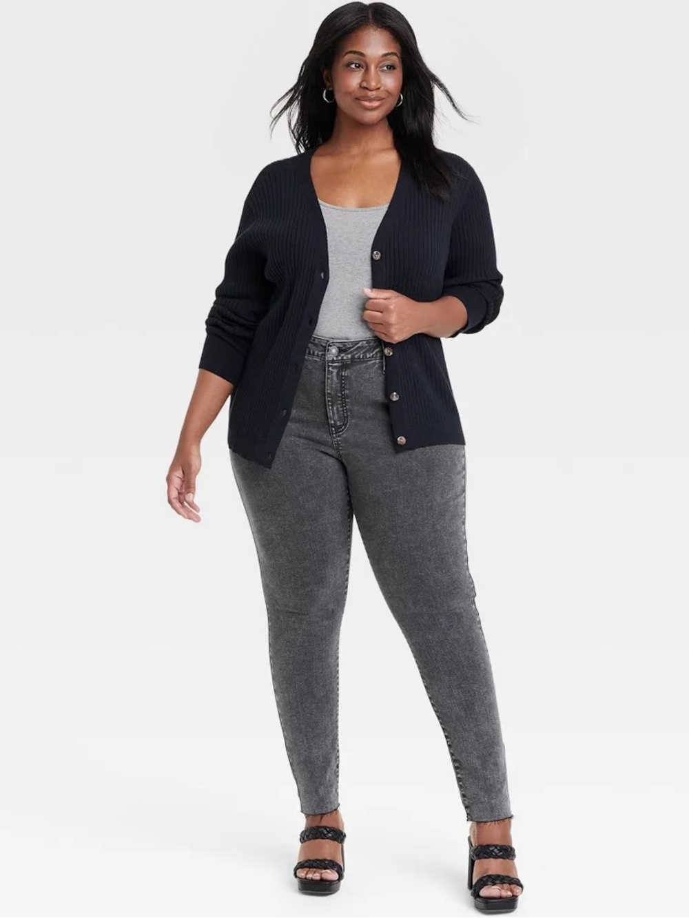 Ava & Viv Mid-Rise Skinny Jeans NWT